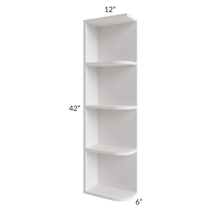 Vienna Cloud 6x42 Open End Wall Cabinet – Left Opening