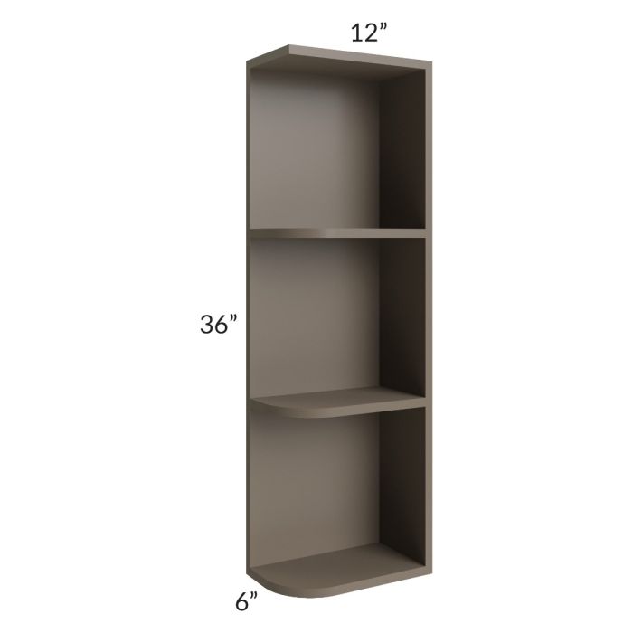 Tuscan Stone 6x36 Open End Wall Cabinet – Right Opening