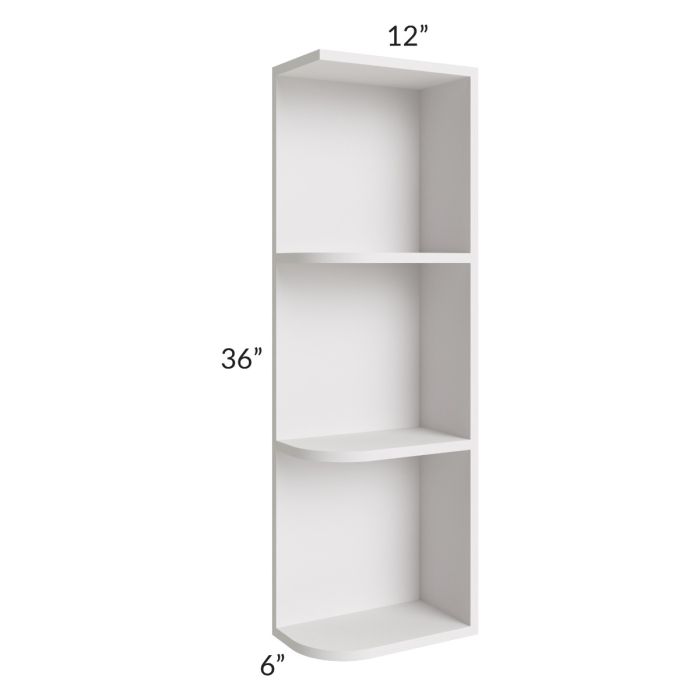 Vienna Cloud 6x36 Open End Wall Cabinet – Right Opening