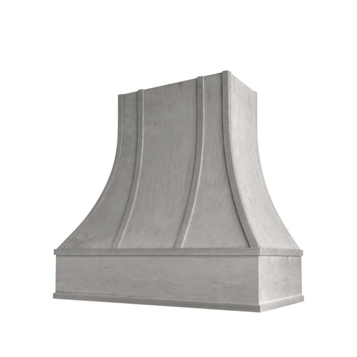 Catalina Mist Asheville Strapped Curved Hood with Block Molding