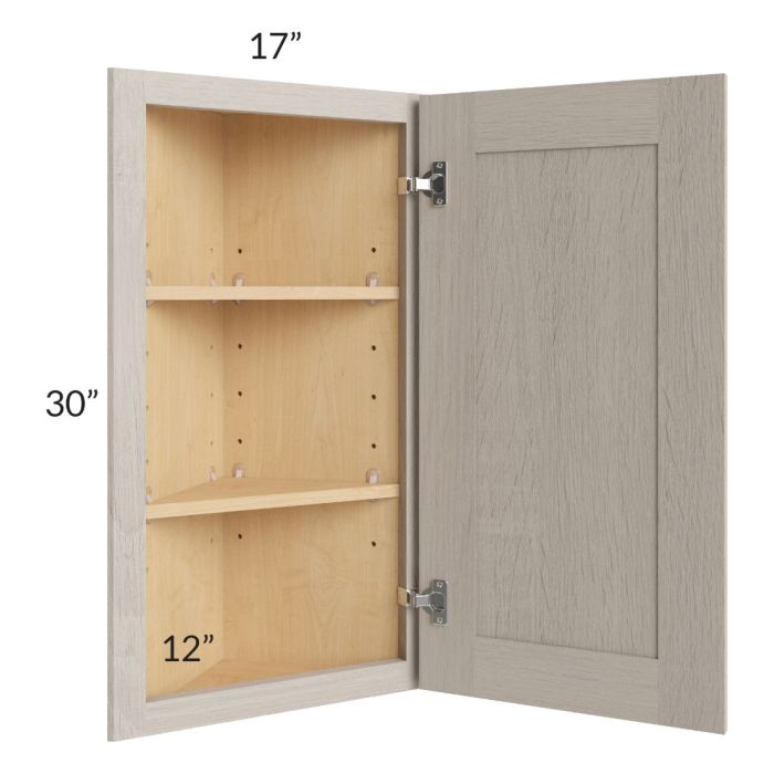 Catalina Mist 12x30 Angle Wall Cabinet
