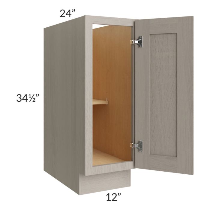 Catalina Mist 12" Full Height Door Base Cabinet