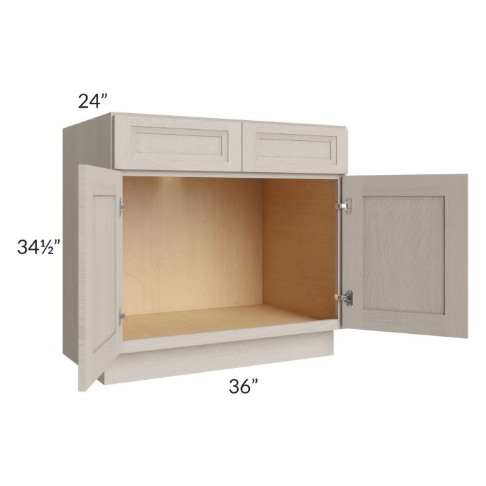 Catalina Mist 36" Sink Base Cabinet
