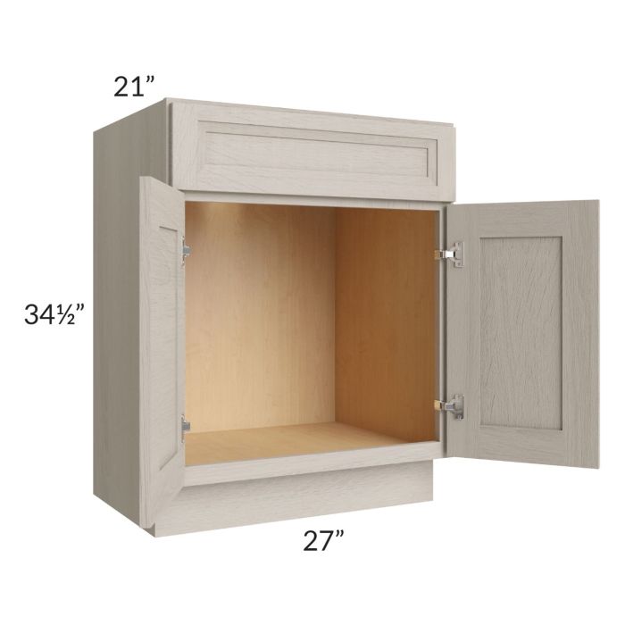 Catalina Mist 27" Vanity Base Cabinet