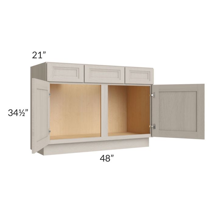 Catalina Mist 48" Vanity Base Cabinet