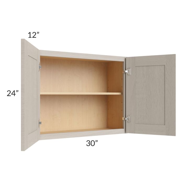 Catalina Mist 30x24 Wall Cabinet