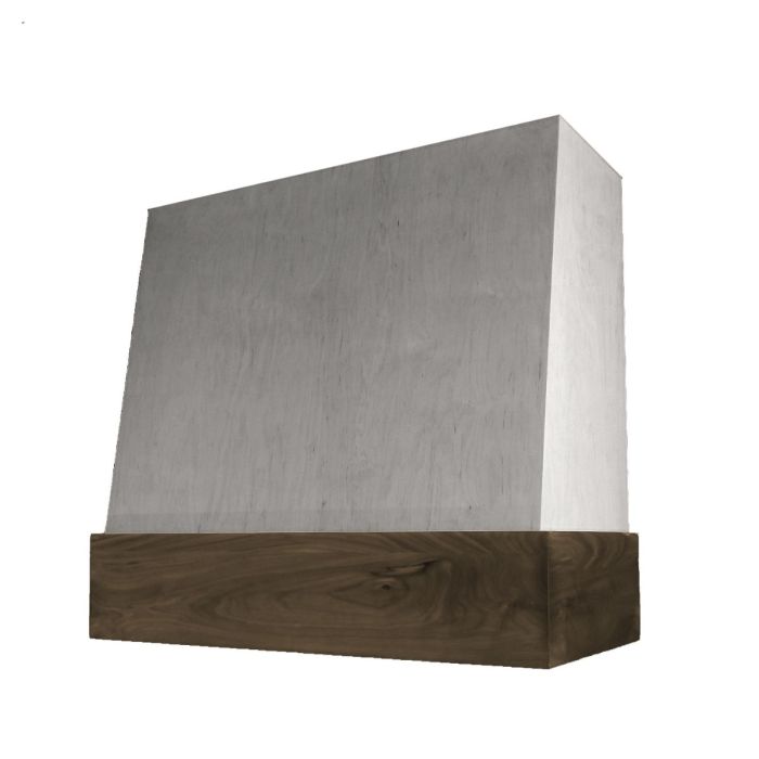 Catalina Mist Wilmington Smooth Angled Hood with Chestnut Finished Banding