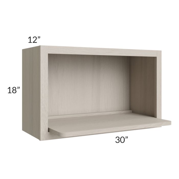 Catalina Mist Wall Microwave Shelf Kit