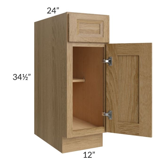 Catalina Toffee 12" Base Cabinet