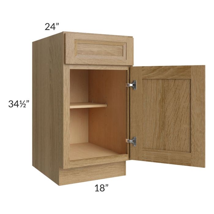 Catalina Toffee 18" Base Cabinet