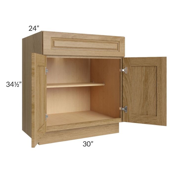 Catalina Toffee 30" Base Cabinet (1 drawer)