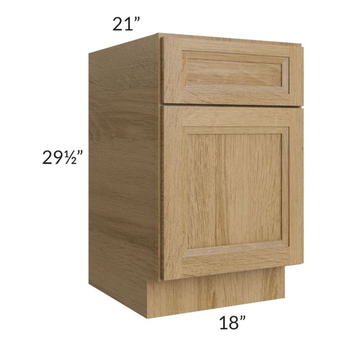 Catalina Toffee 18" Drawer File Base Cabinet