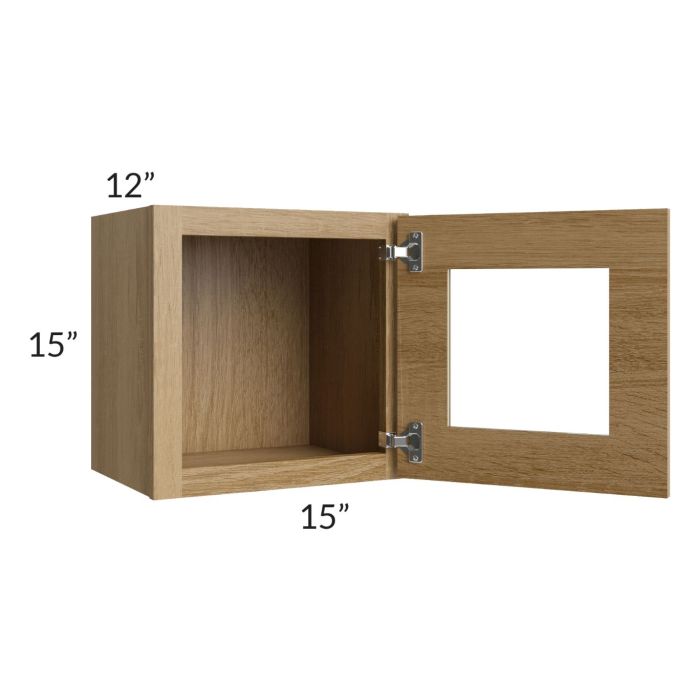 Catalina Toffee 15x15 Decorative Wall Cabinet