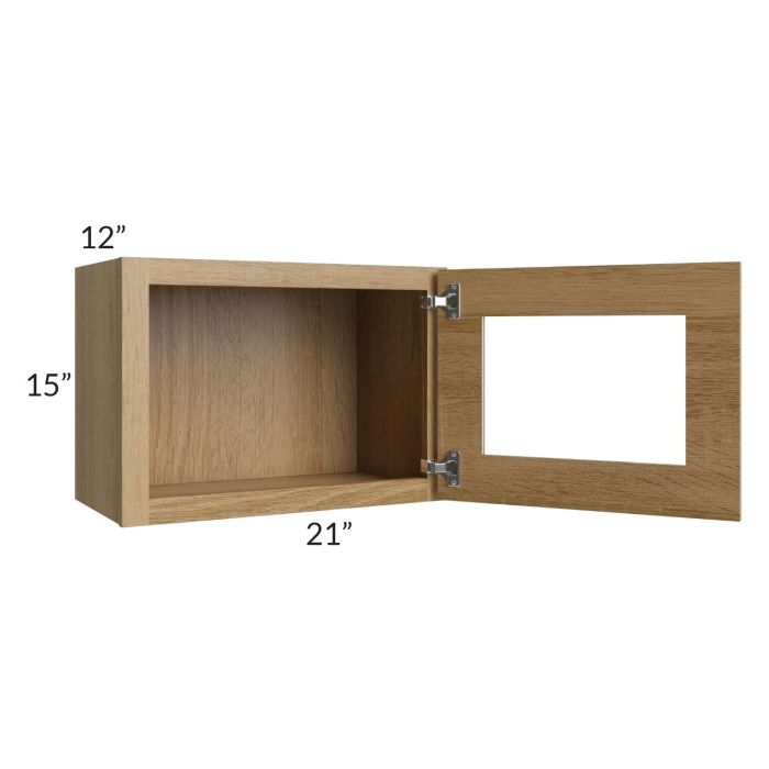 Catalina Toffee 21x15 Decorative Wall Cabinet