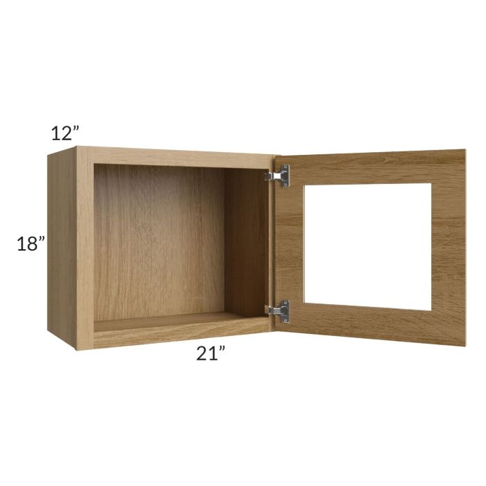 Catalina Toffee 21x18 Decorative Wall Cabinet