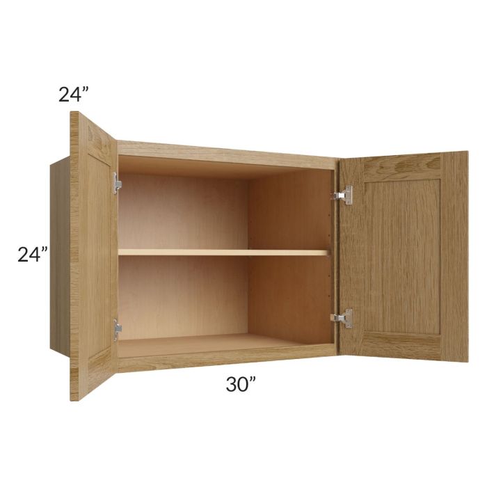 Catalina Toffee 30x24x24 Wall Cabinet