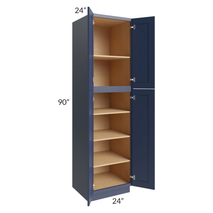 Bayville Blue 24x90 Wall Pantry Cabinet