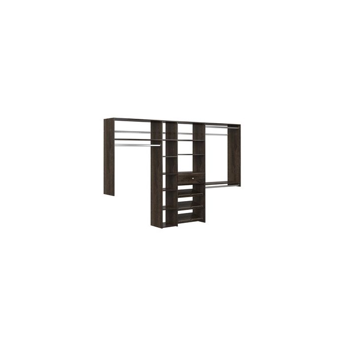 108 Inch Wide Shoe Storage Closet Organizer System