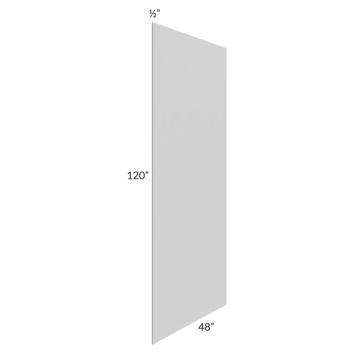 Tuscan Painted Grey 48 x 120 Back Panel (1/2" Thick)
