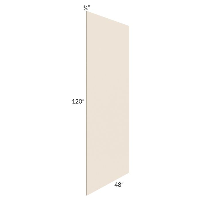 Midtown Cream Shaker 48 x 120 Back Panel (3/4" Thick)