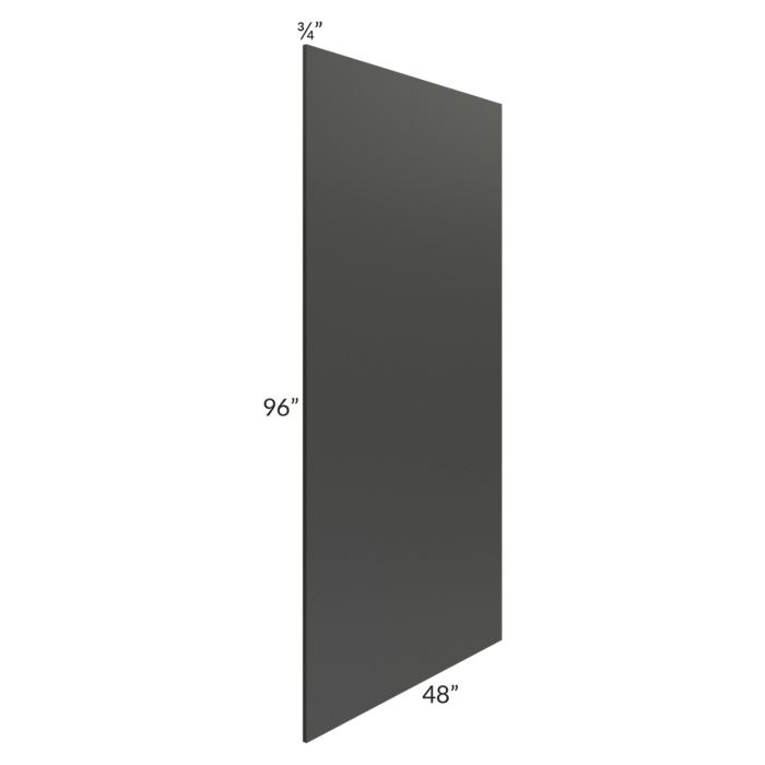 Midtown Black Shaker 4 x 8 Back Panel (3/4" Thick)