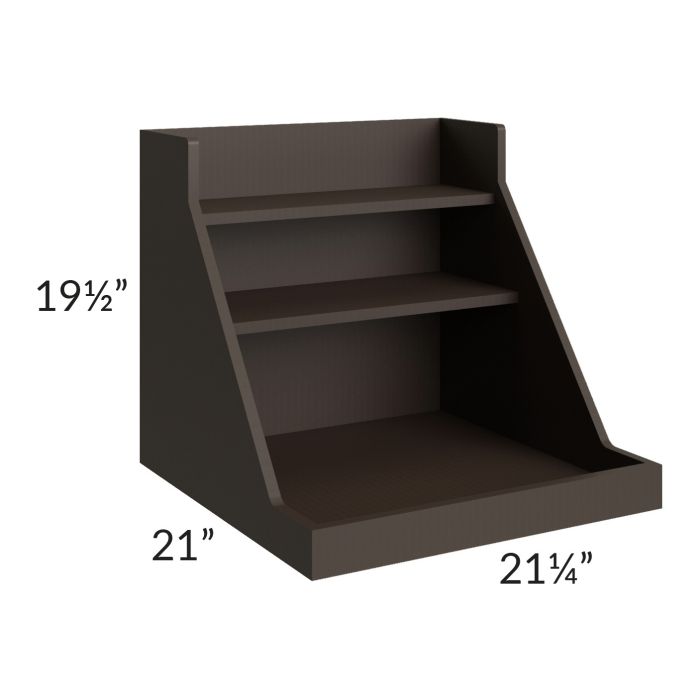 Southport Espresso Shaker Roll Out Pot and Pan Kit for a 24" Base Cabinet