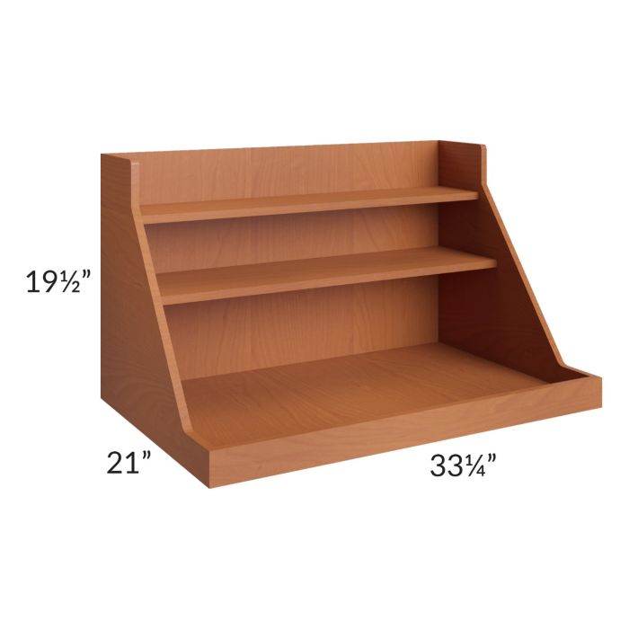 Lexington Cinnamon Glaze Roll Out Pot and Pan Kit for a 36" Base Cabinet