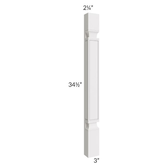 Tuscan Cloud Plain Base Pilaster