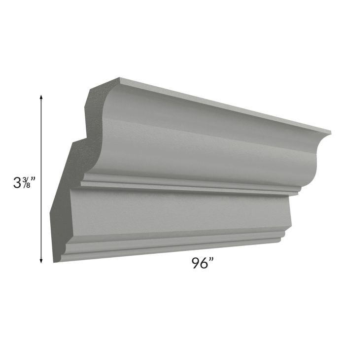 Shale Grey Shaker 8' Crown Molding