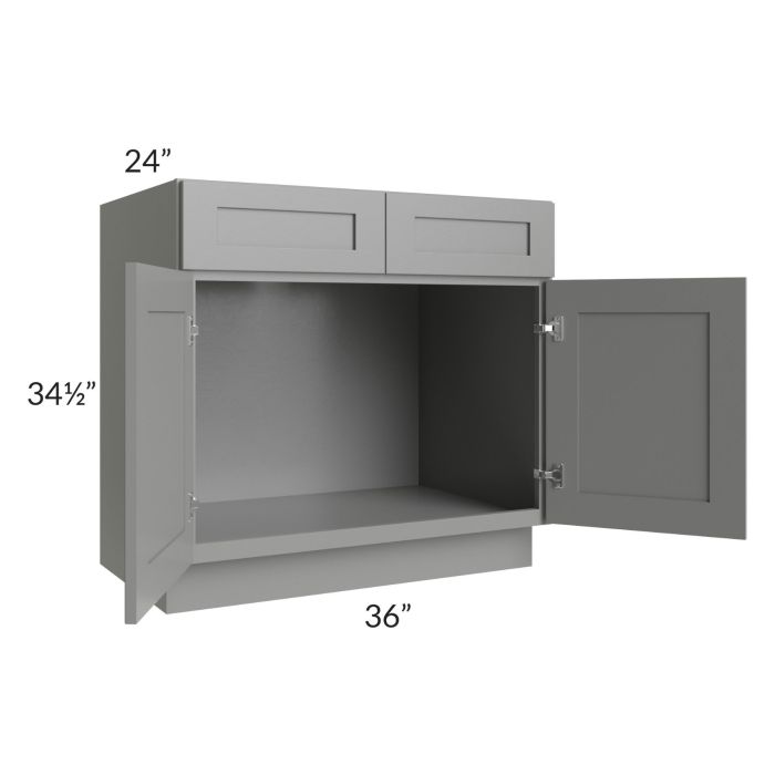 Shale Grey Shaker 36" Sink Base