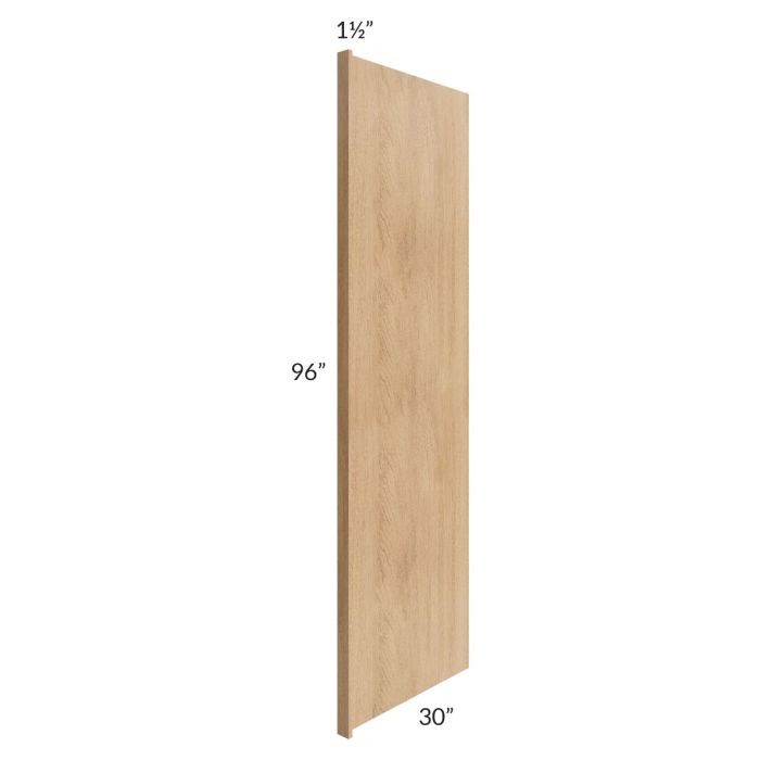 Midtown Timber Shaker 30x96 Refrigerator End Panel with a 1-1/2" Return