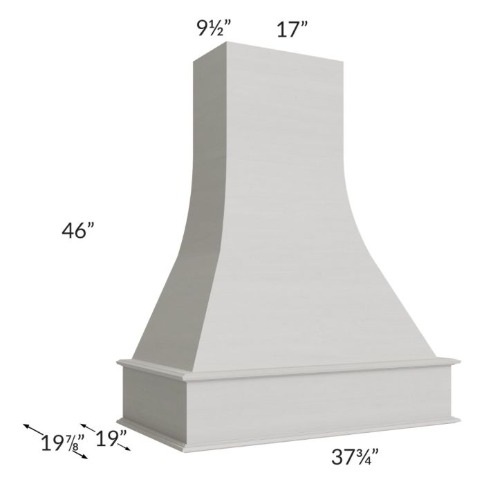 Salem Light Grey 36" Artisan Hood