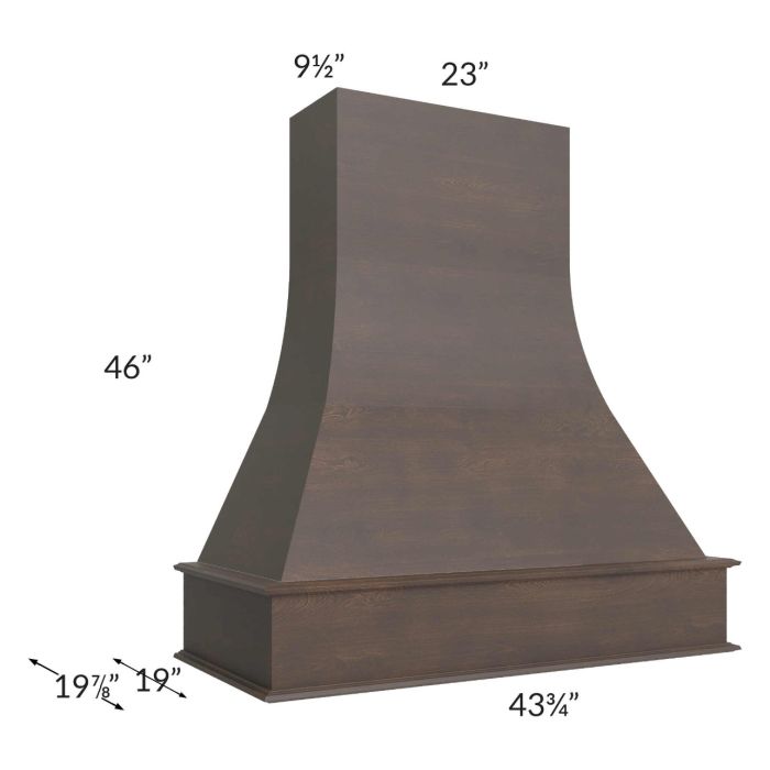 Vienna Kona Brown 42" Artisan Hood