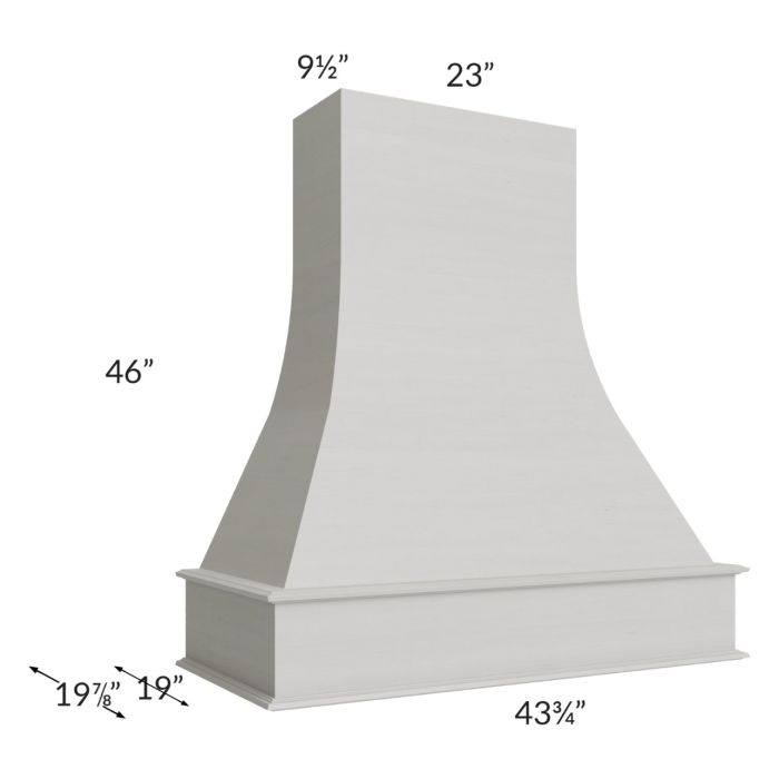 Salem Light Grey 42" Artisan Hood