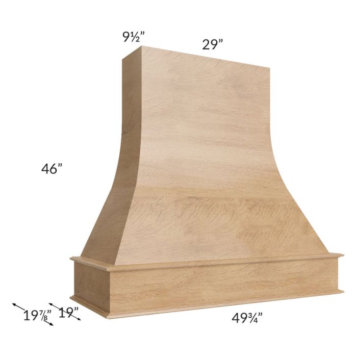 Tuscan Timber 48" Artisan Hood