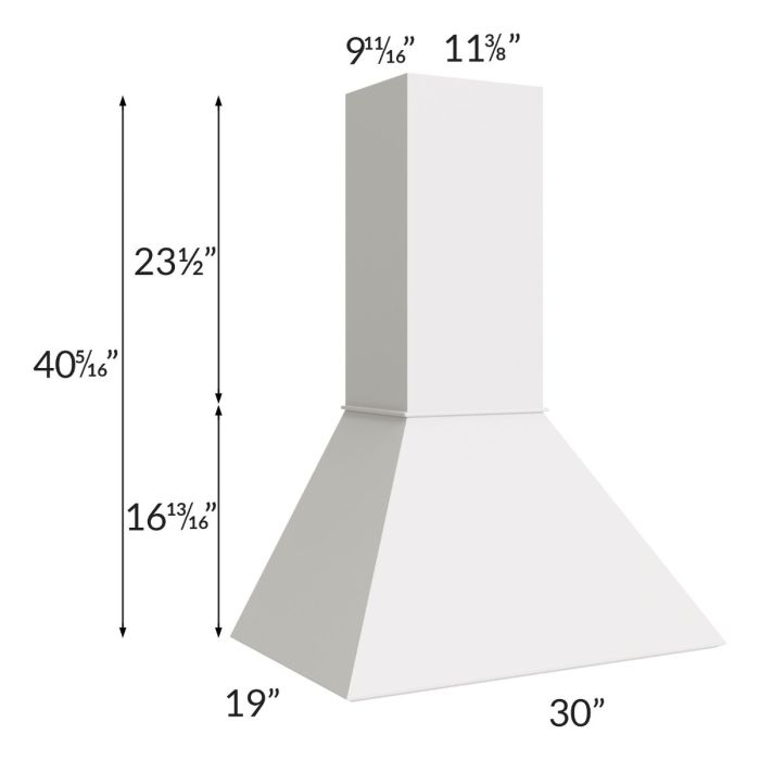 Tuscan Cloud 30" Euro Hood