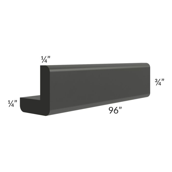 Royal Ebony Shaker 96" Outside Corner Molding