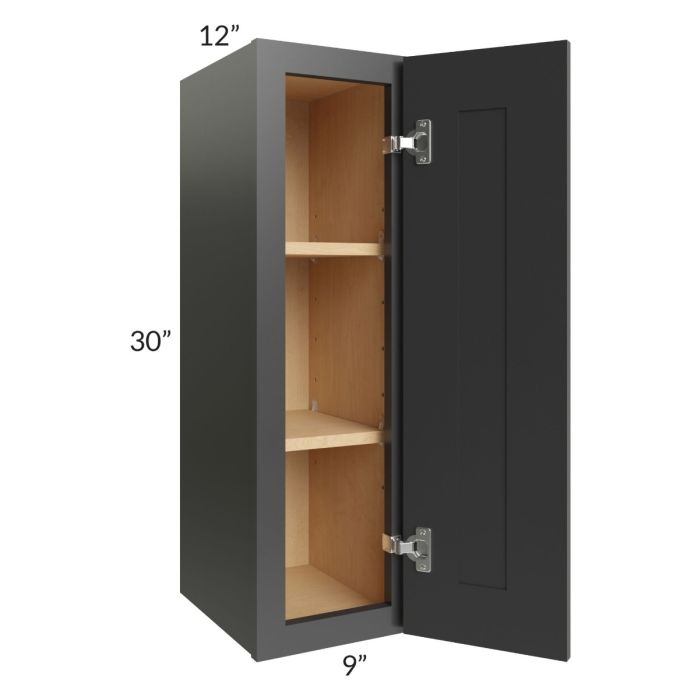 Royal Ebony Shaker 9x30 Wall Cabinet