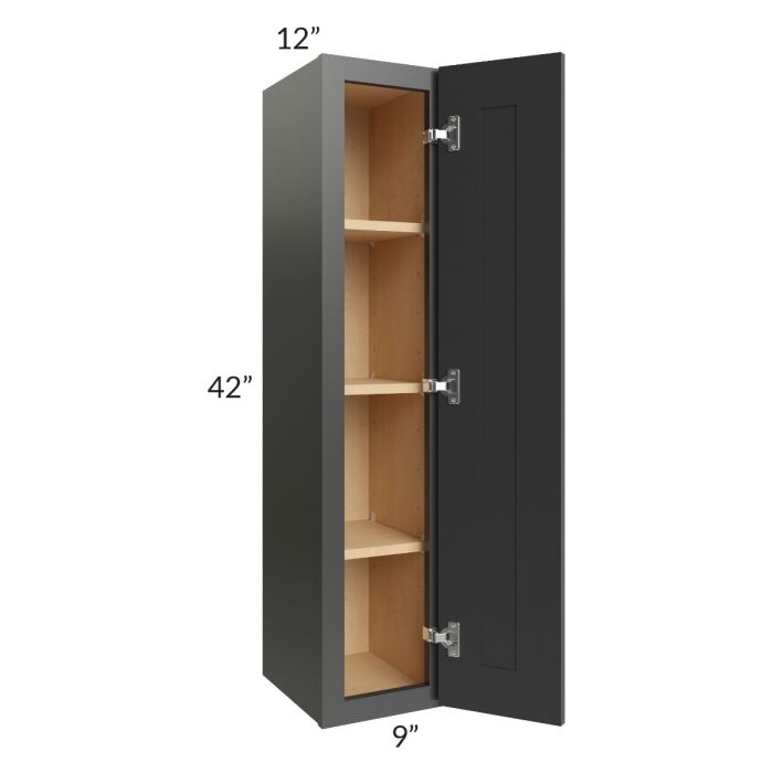 Royal Ebony Shaker 9x42 Wall Cabinet