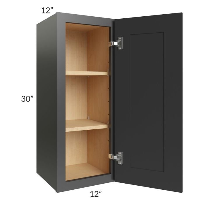 Royal Ebony Shaker 12x30 Wall Cabinet