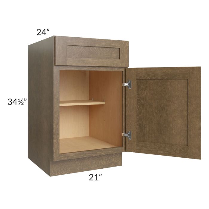 Royal Bronze Shaker 21" Base Cabinet