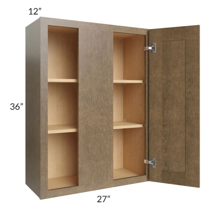 Royal Bronze Shaker 27x36 Blind Wall Cabinet