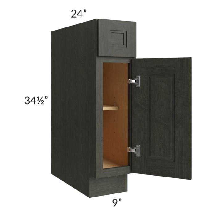 Charlotte Dark Grey 9" Base Cabinet