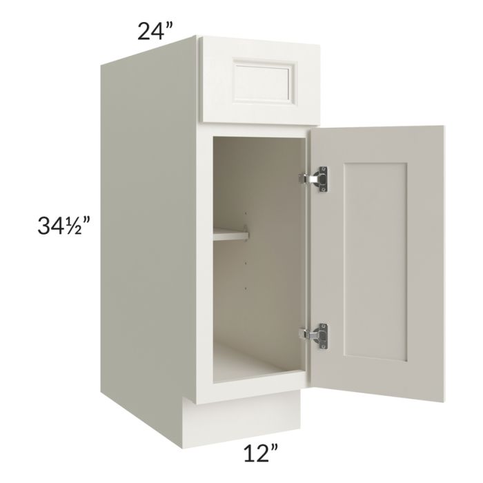 Providence Cream 12" Base Cabinet