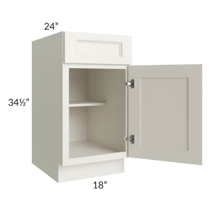 Providence Cream 18" Base Cabinet