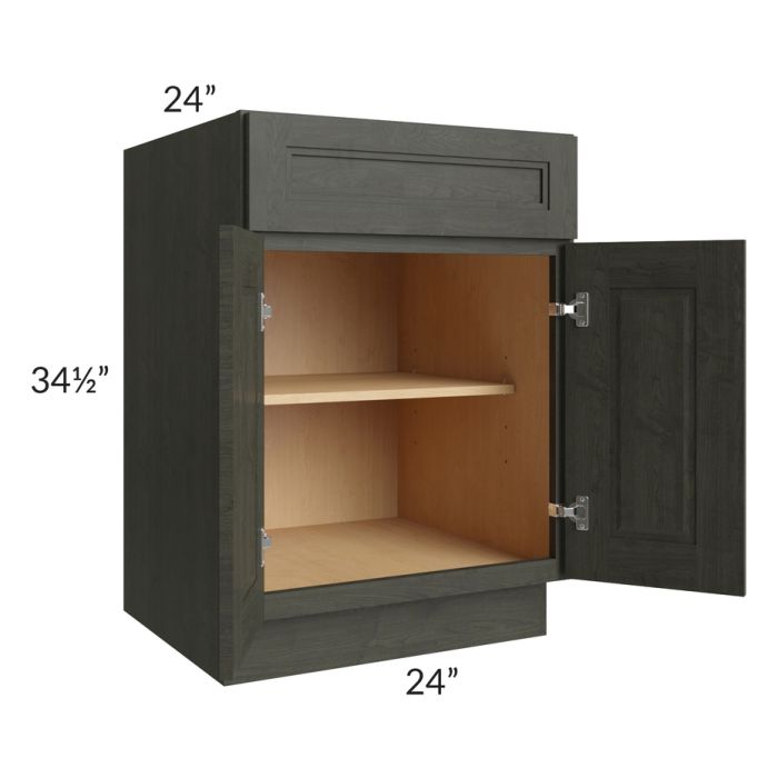 Charlotte Dark Grey 24" Base Cabinet