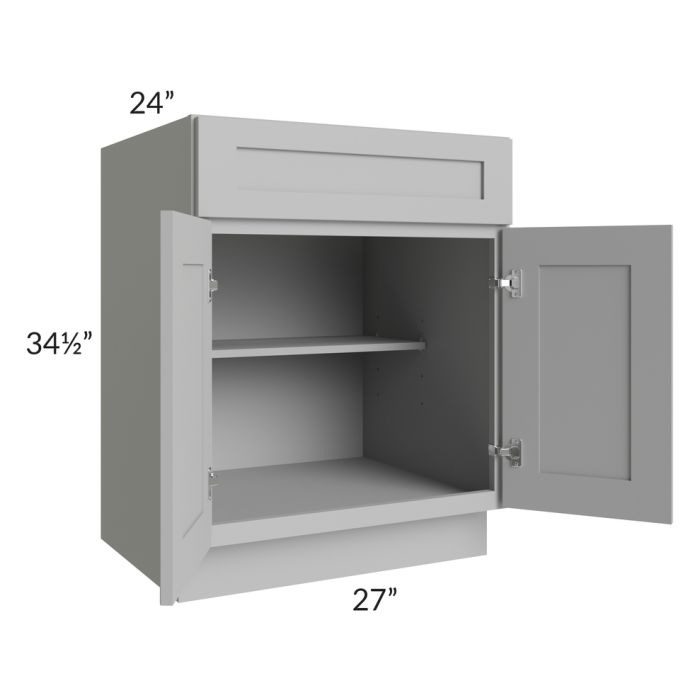 Dove Grey Shaker 27" Base Cabinet