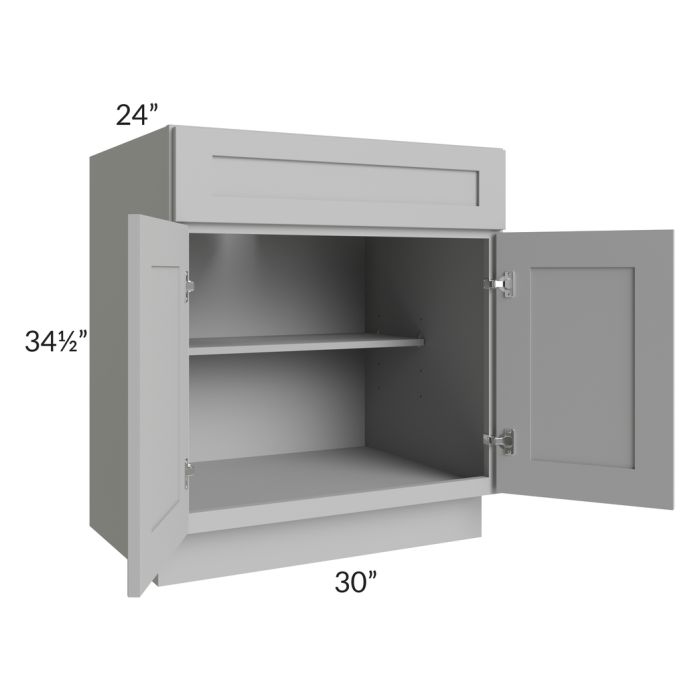 Dove Grey Shaker 30" Base Cabinet