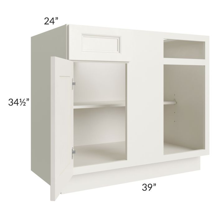 Providence Cream 42"-45" Blind Base Corner Cabinet