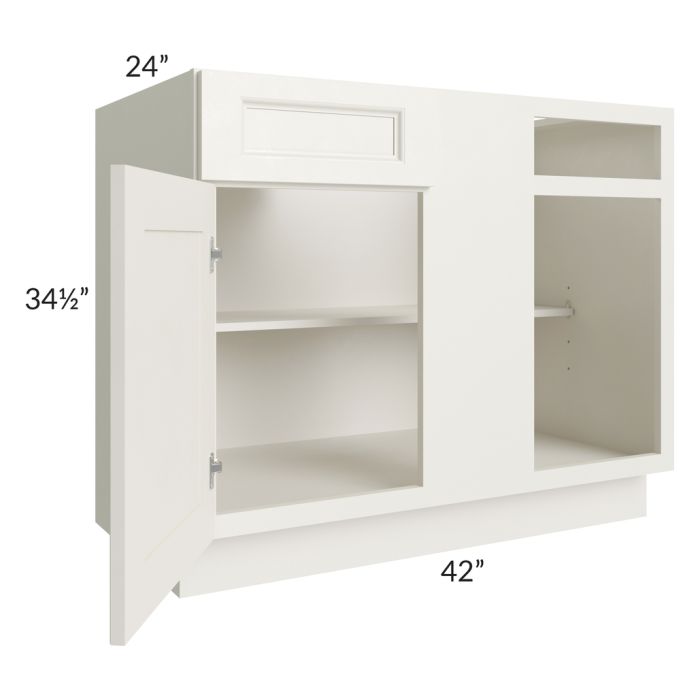 Providence Cream 45"-48" Blind Base Corner Cabinet